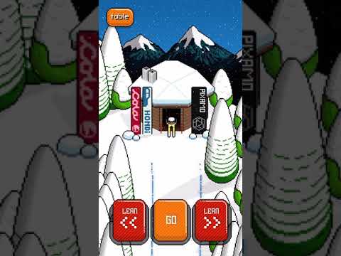Downhill Skiing Pixel Pro Winter Sports Gameplay iOS