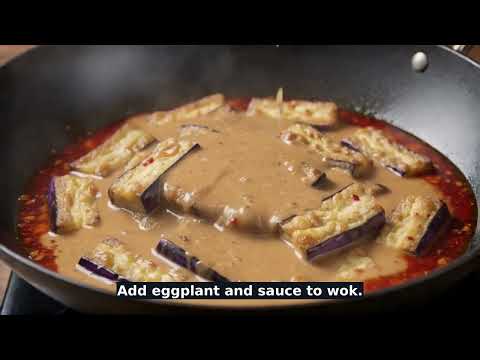 Fish Fragrant Eggplant (Yu Xiang Qie Zi - 鱼香茄子) recipe video thumbnail