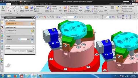 Hướng dẫn thiết kế chi tiết lệnh "Delete Face, Replace Face" trong NX