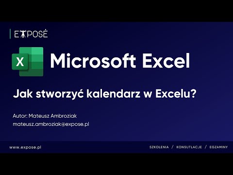 [Excel] Jak stworzyć kalendarz w Excelu