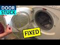 Washing machine door not opening and how to release a stuck washing machine door