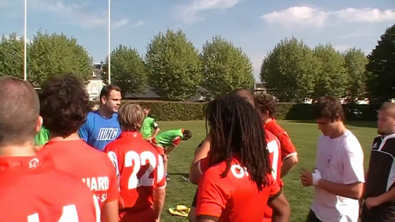 Rugby Defence Drill Defense glissante YouTube