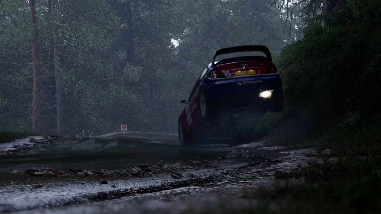 Assetto Corsa Rally | Rain Test | Xsara WRC | 3:38:380 Gold | 4K60FPS