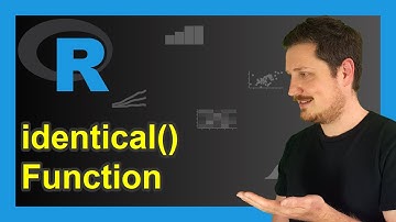 identical Function in R (Example) | Test Data Objects for Exact Equality | Compare Vector Elements