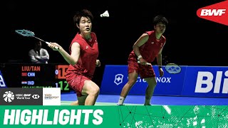Watch Top seeds Liu/Tan go the distance against Jolly/Pullela