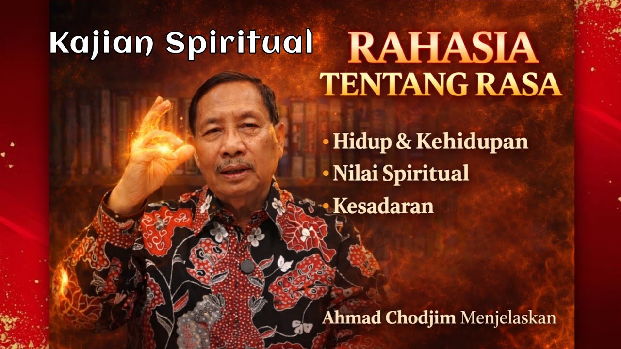 RAHASIA TENTANG RASA ♥️🤍 PROF. ACHMAD CHODJIM 