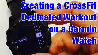 How to Create Dedicated CrossFit Sports Profile On A Garmin Watch - 245 745 945 Fenix 6 (Or Any!) screenshot 5