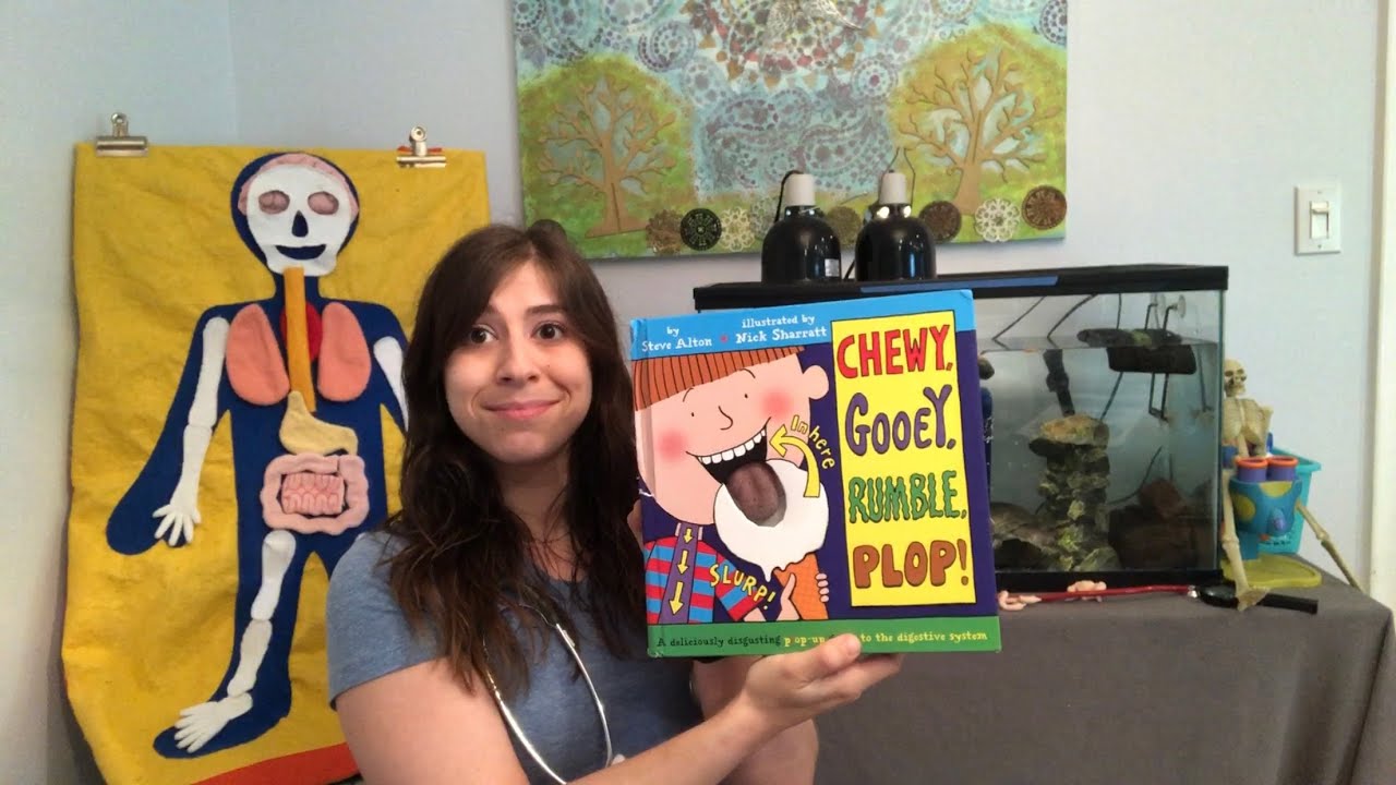 “Chewy, Gooey, Rumble, Plop!” - Science and Stories with Ashley and Shelly!
