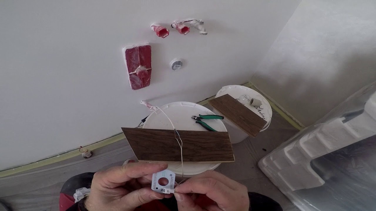 Монтаж системы \"Аквасторож \" от КИС #Монтажаквасторожа # ...