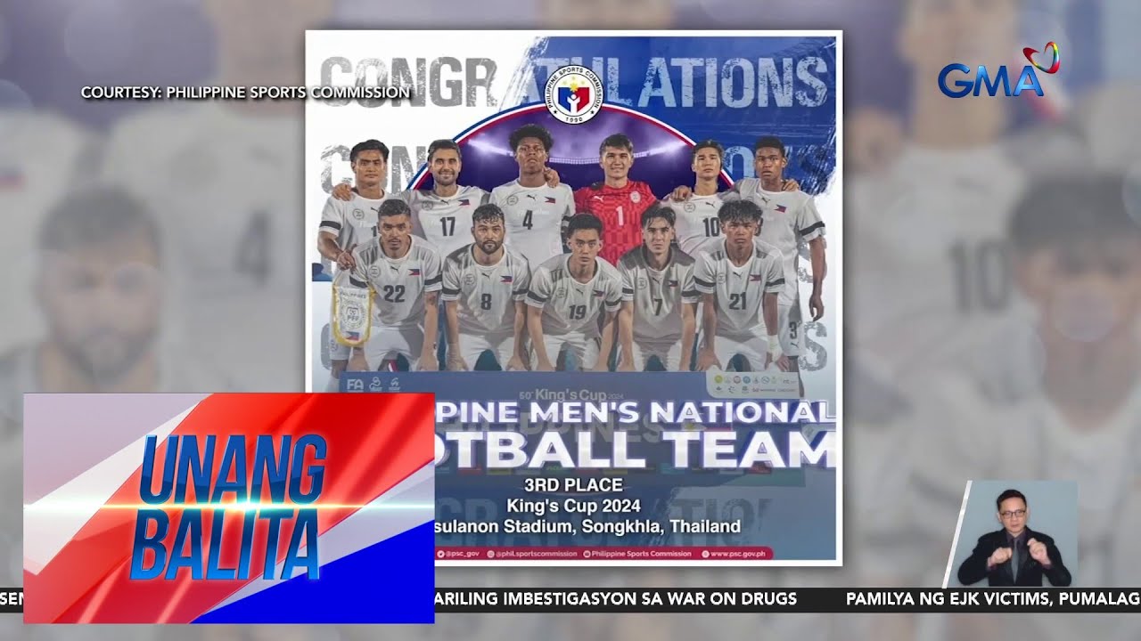 Philippine men's national football team, nag-3rd place sa 50th King's ...