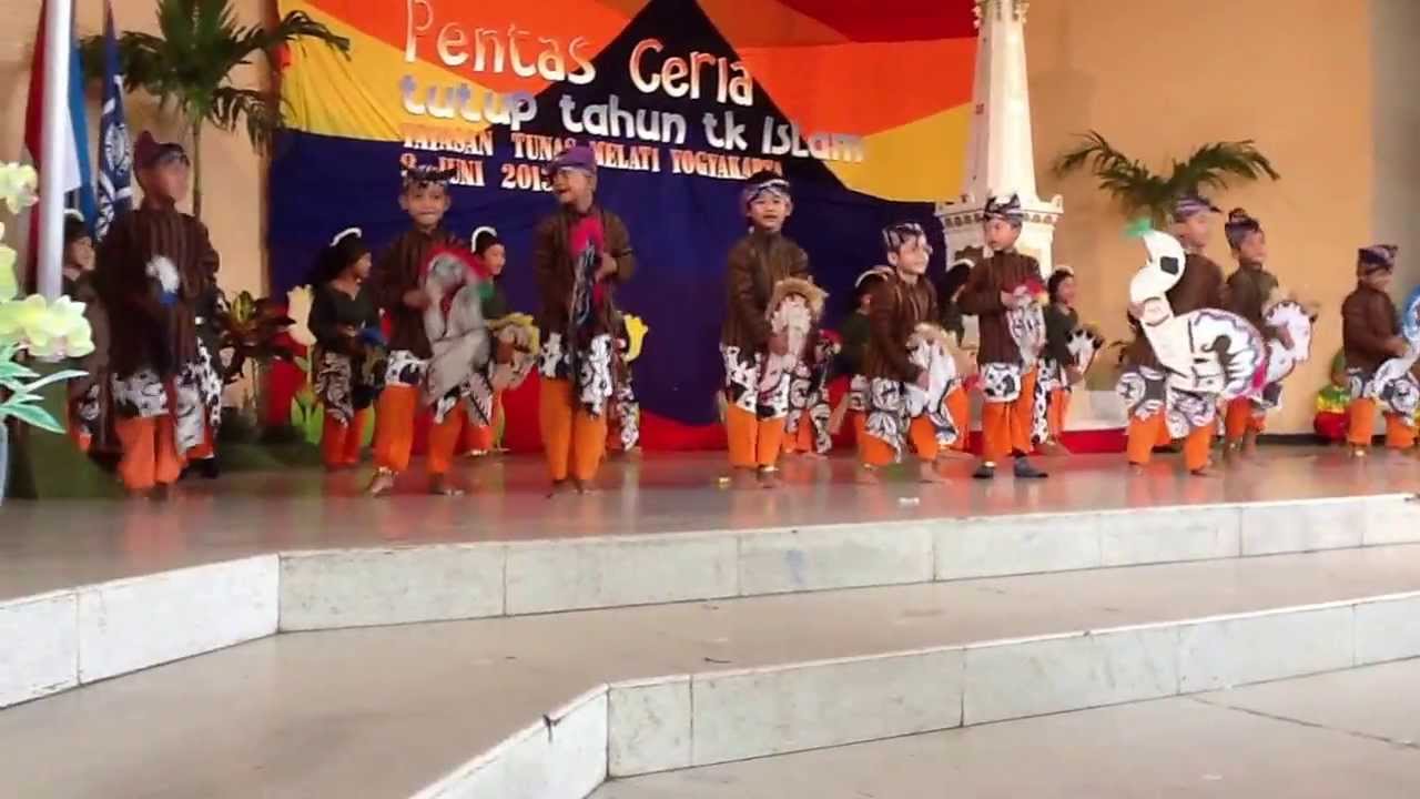 Lagu dan Tari  Jaranan  oleh Anak  TK  Tunas Melati 