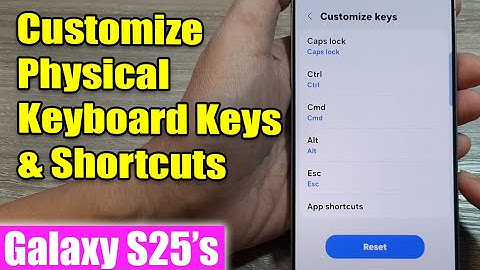 How to Customize Physical Keyboard Keys & Shortcuts – Easy Guide! 📲✨| Galaxy S25 🔑