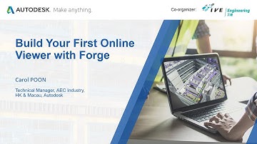 Build Your First Online Viewer with Forge (Nov 10)