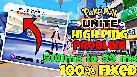 High ping and Late matching  Problem Fixed in Pokemon unite || Pokemon unite server problem fixed