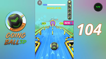 Going Balls Gameplay Walkthrough Epic Bonus Level 104 (Android, IOS)