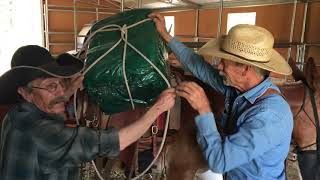 How to pack a riding saddle with Paul Decker