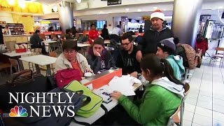 Nor’easter Leaves Travelers Stranded Across The U.S. | NBC Nightly News
