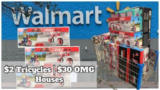 Walmart Clearance | I found $2 Tricycles and $30 L.O.L OMG Houses!