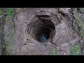 Magnet fishing an old hand dug well