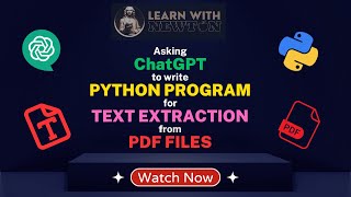 Efficient #Python Program for Text Extraction from PDF Files | #ChatGPT Prompt Engineering #Tutorial
