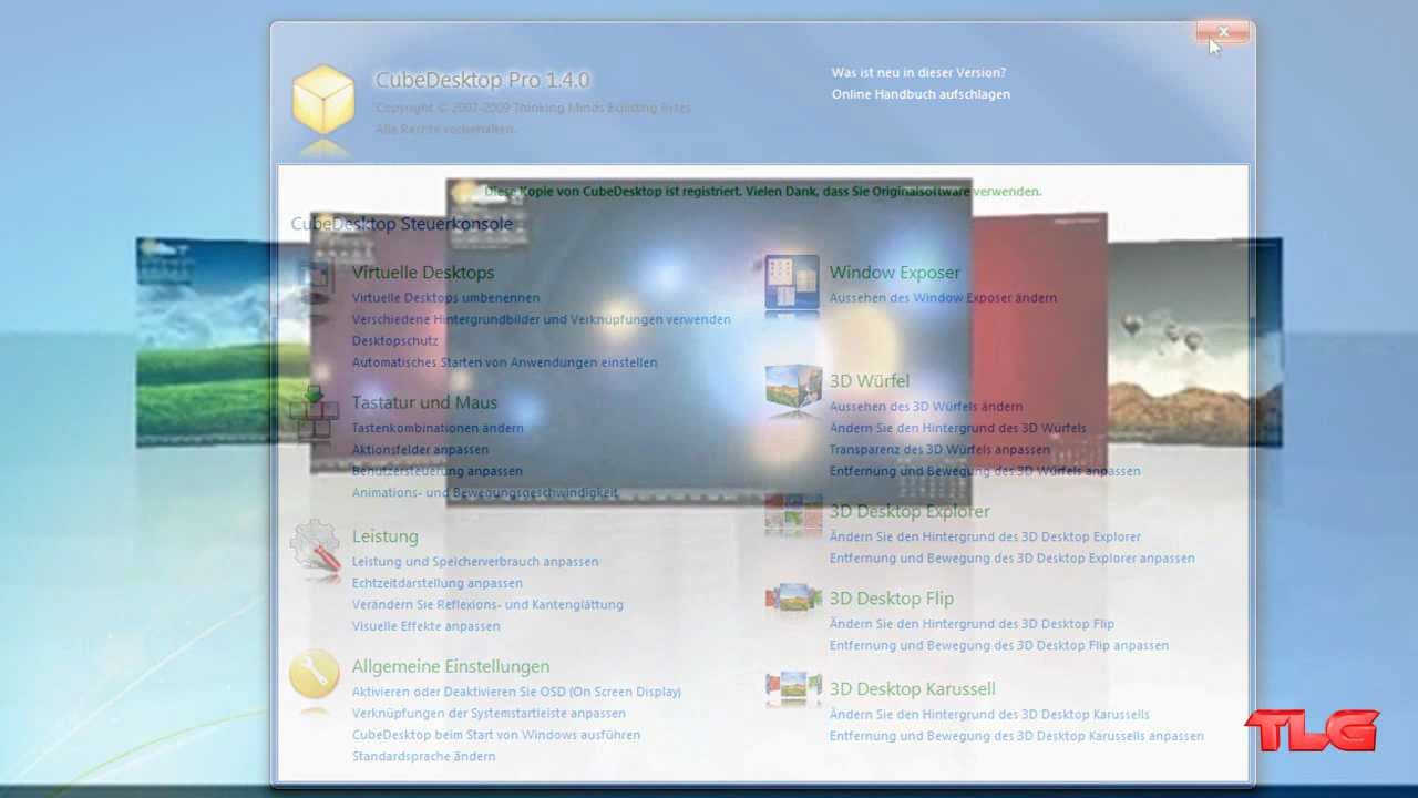 Windows 7 Cube Desktop Installieren [Deutsch] [A-Z] [HD] - YouTube