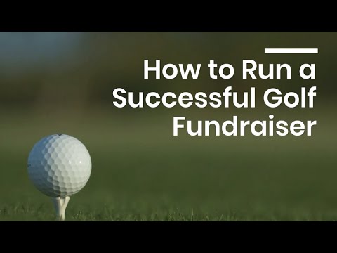 How To Run A Successful Golf Fundraiser