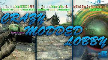 BO2: CRAZY MODDED LOBBY!