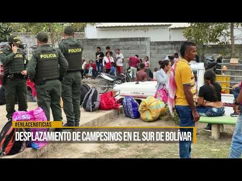 Desplazamientos de campesinos en el Sur de Bolívar