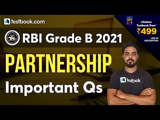 RBI Grade B Officer Preparation | Partnership Tricks in Hindi | RBI Grade B Quantitative Aptitude class=