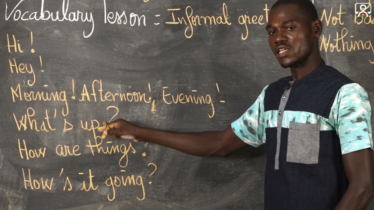 Cours - Sixième - Anglais - Vocabulary : Informal Greetings