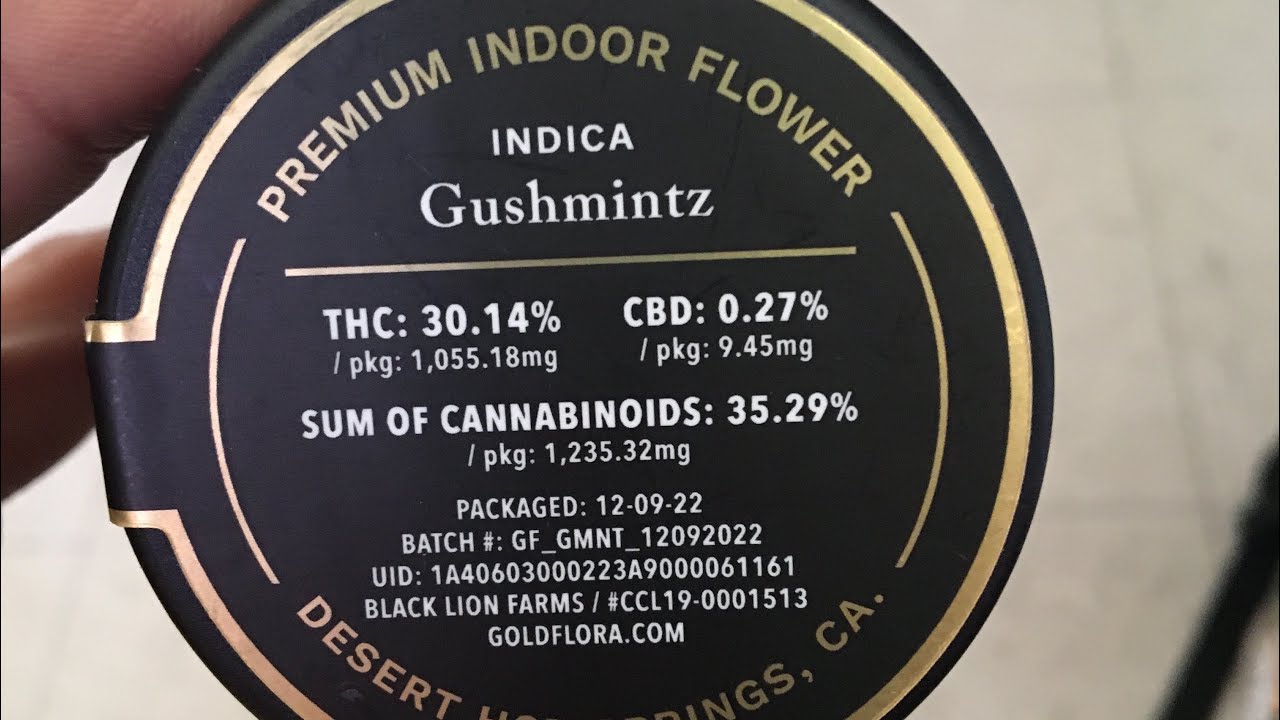 Gold flora gushmintz strain review