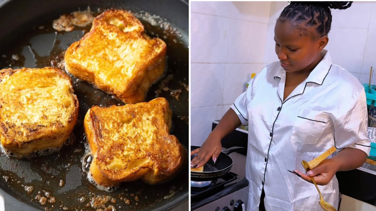 Cooking vlog: Preparing breakfast for my hubby🥰❤️​⁠@RickBeTv