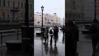 You’ve never seen St. Petersburg like THIS ❄️😱 #moscow #tbilisi #travel