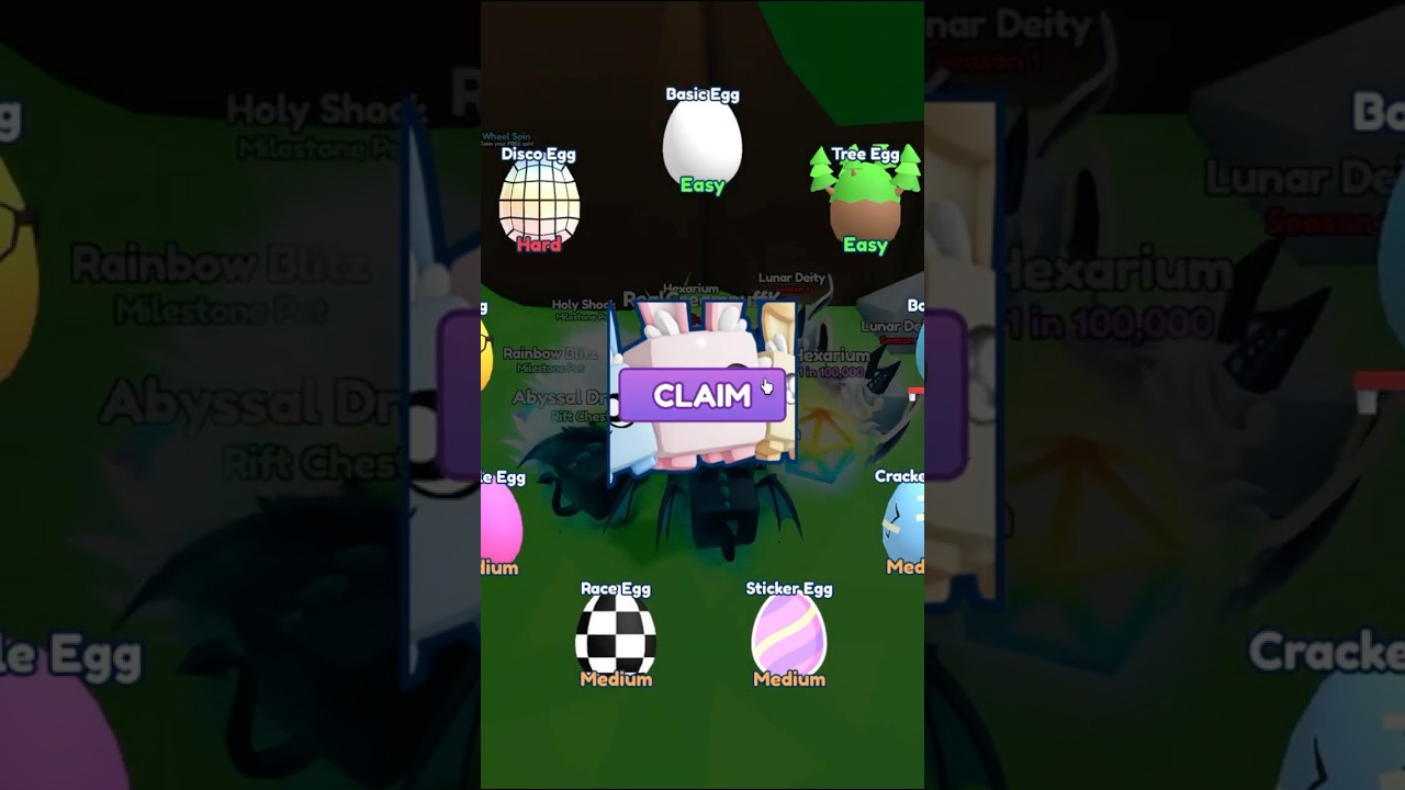 All Easter Egg Locations In Bubble Gum Simulator Infinity! 😱🔥 