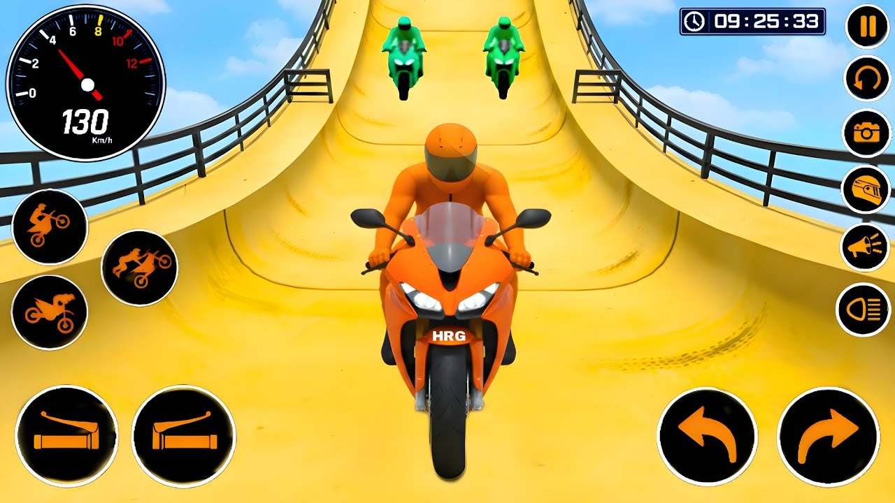 🏍️✨ Ultimate Balance Bike Run – Master Precision & Tight Ramps | Android Gameplay