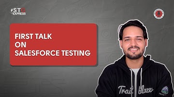 My First Global Tech Talk on @salesforce Testing | From Tester to Speaker #salesforcetestingguy