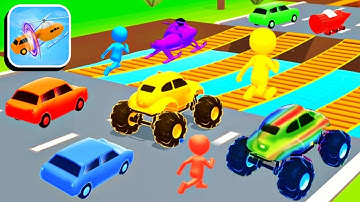 Shape Shifting 🚁🚗🏃  Gameplay Android Ios New level 85-ss