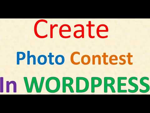 Create Photo contest in wordpress Using Best plugin download Free with vote up features