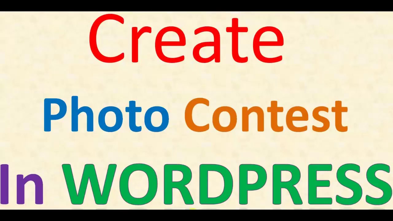 Create Photo contest in wordpress Using Best plugin download Free with vote up features