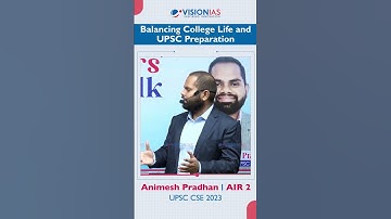 Toppers Tip | Animesh Pradhan | AIR 2, UPSC CSE 2023 | Motivation