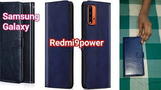 Redmi9power flipcover/Samsung M30s smart case/unboxing and review