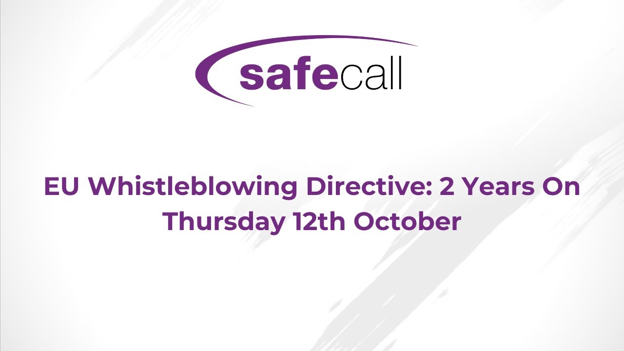 EU Whistleblowing Directive: 2 Years On (Webinar w/ Dentons)