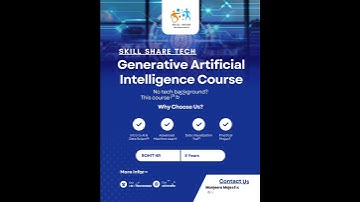 🤖 Generative AI Course by Skill Share Technologies | Learn AI with Placement Assistance 🚀