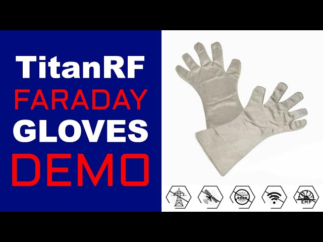 MISSION DARKNESS TitanRF Faraday Gloves - CDFS - Digital Forensic