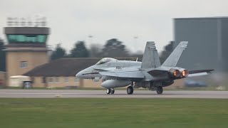 Cobra Warrior Exercise 2023 Day 1 Waddington Highlights LIVE From The Studio