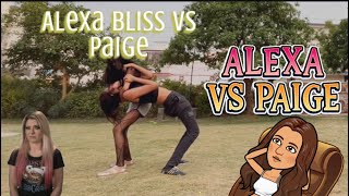 Paige vs Alexa bliss | Karishmawithwwe |wwe