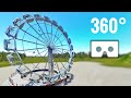 360° Video | Extreme Spinning Wheel Flat Ride Coaster 360 degree PSVR