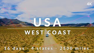 Amazing USA West Coast Road Trip: San Francisco, Yosemite, Vegas, Grand Canyon, LA, Big Sur & more!