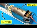 how to turn 220V Electric generator from a 12v motor