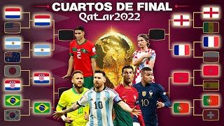 Los clasificados a CUARTOS DE FINAL | Rumbo a la FINAL QATAR 2022🇶🇦🏆